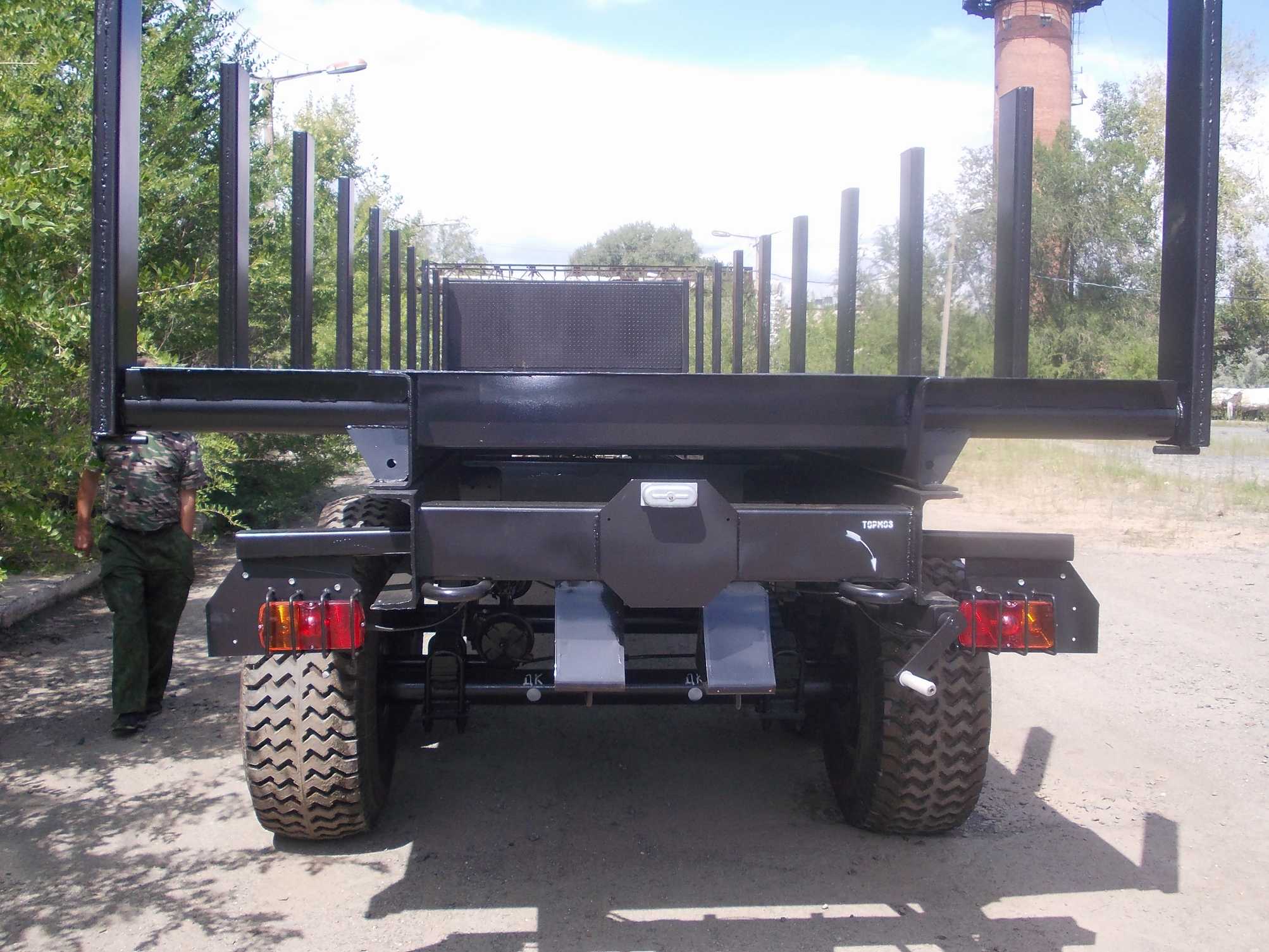 Прицеп тракторный сортиментовоз для длинномерных грузов САРМАТ 461060-0000010 Прицепы